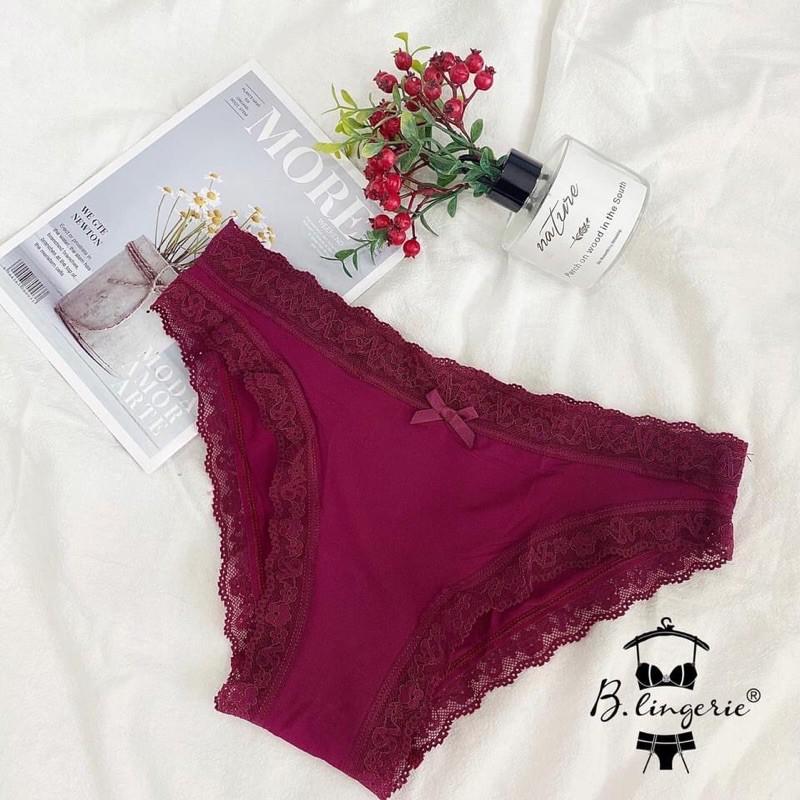 Quần Lót Thun Mềm Nữa Mông - B.Lingerie