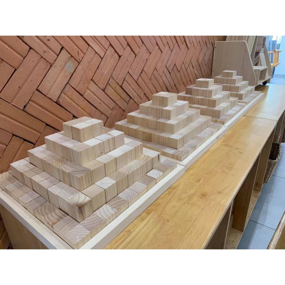 Bộ gỗ kim tự tháp (Pyramid building block)