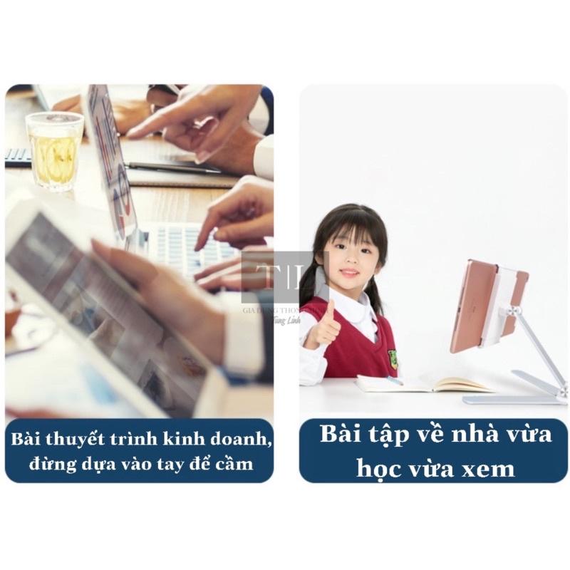 Kệ Giá Đỡ Máy Tính Bảng Ipad Tam GiácKệ đỡ điện thoại di động hợp kim nhôm điều chỉnh tự do