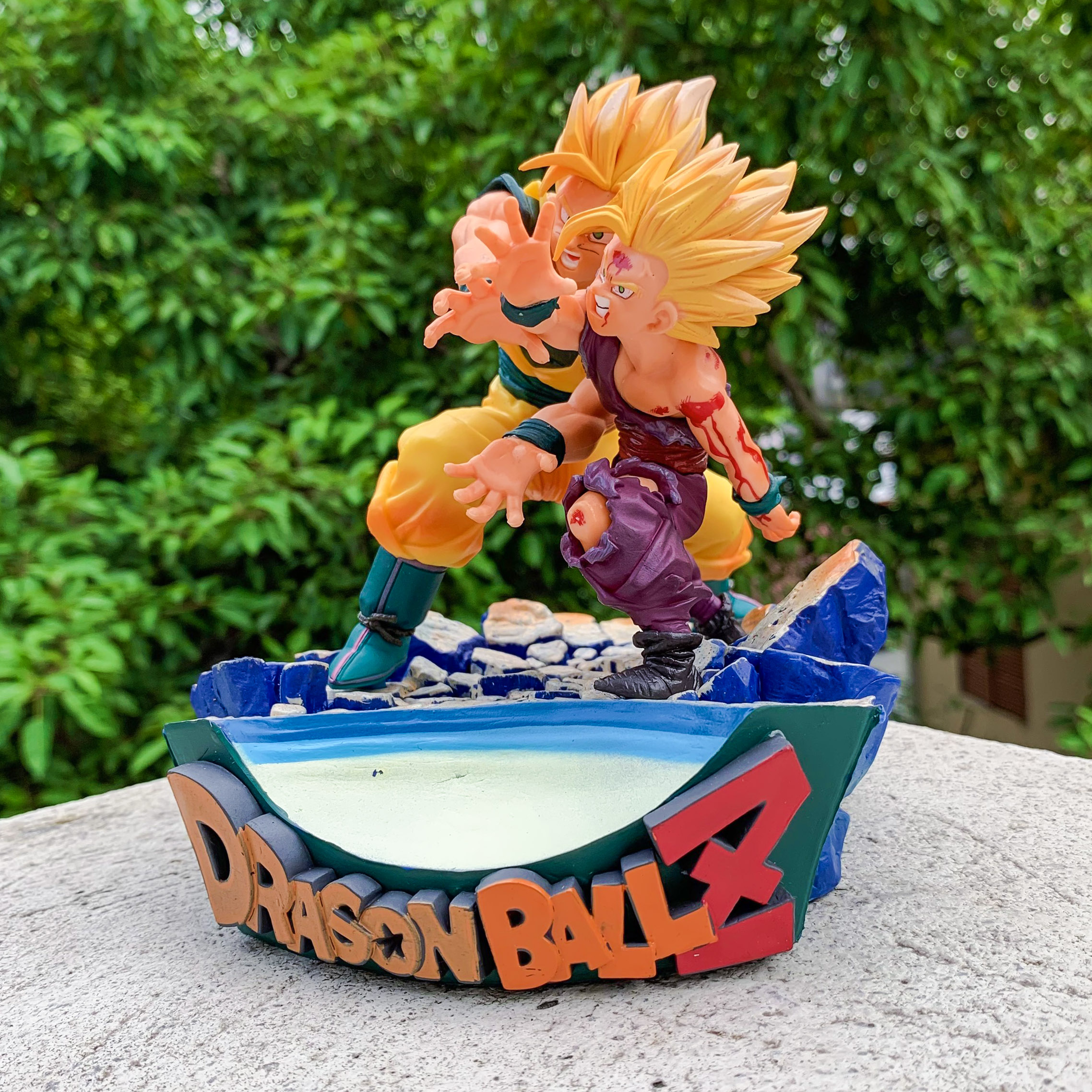 Mô hình songohan cùng songoku hàng đẹp siêu đẹp