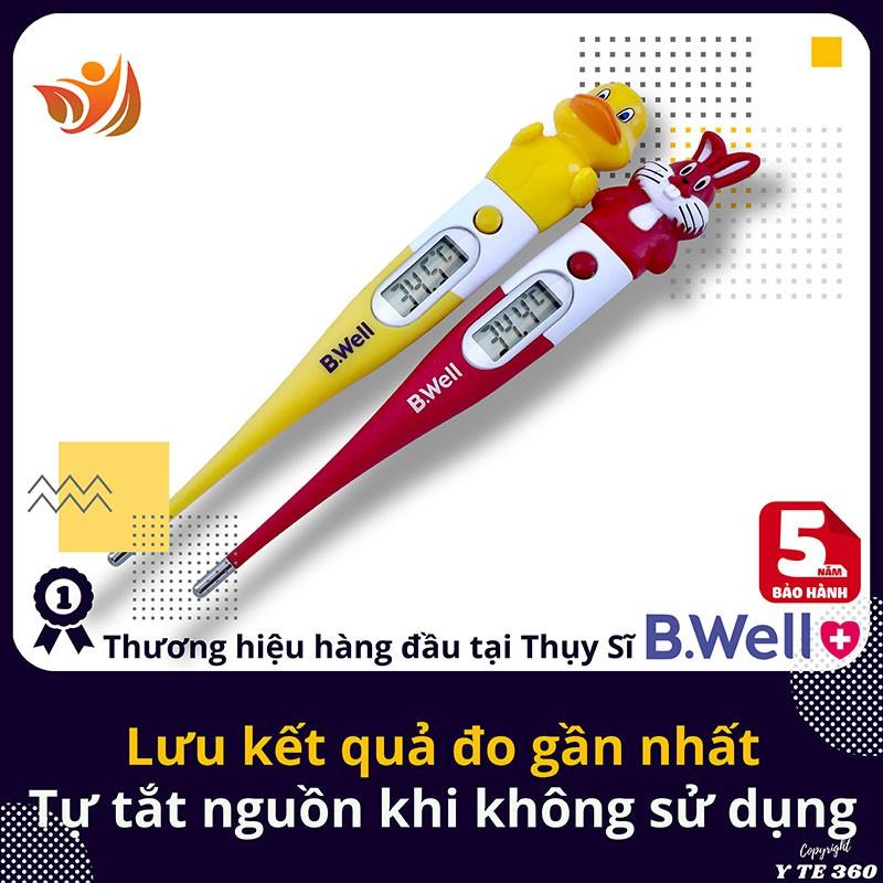 Nhiệt kế điện tử kẹp nách, miệng B Well WT 06 | Sản Xuất Tại Thụy Sĩ