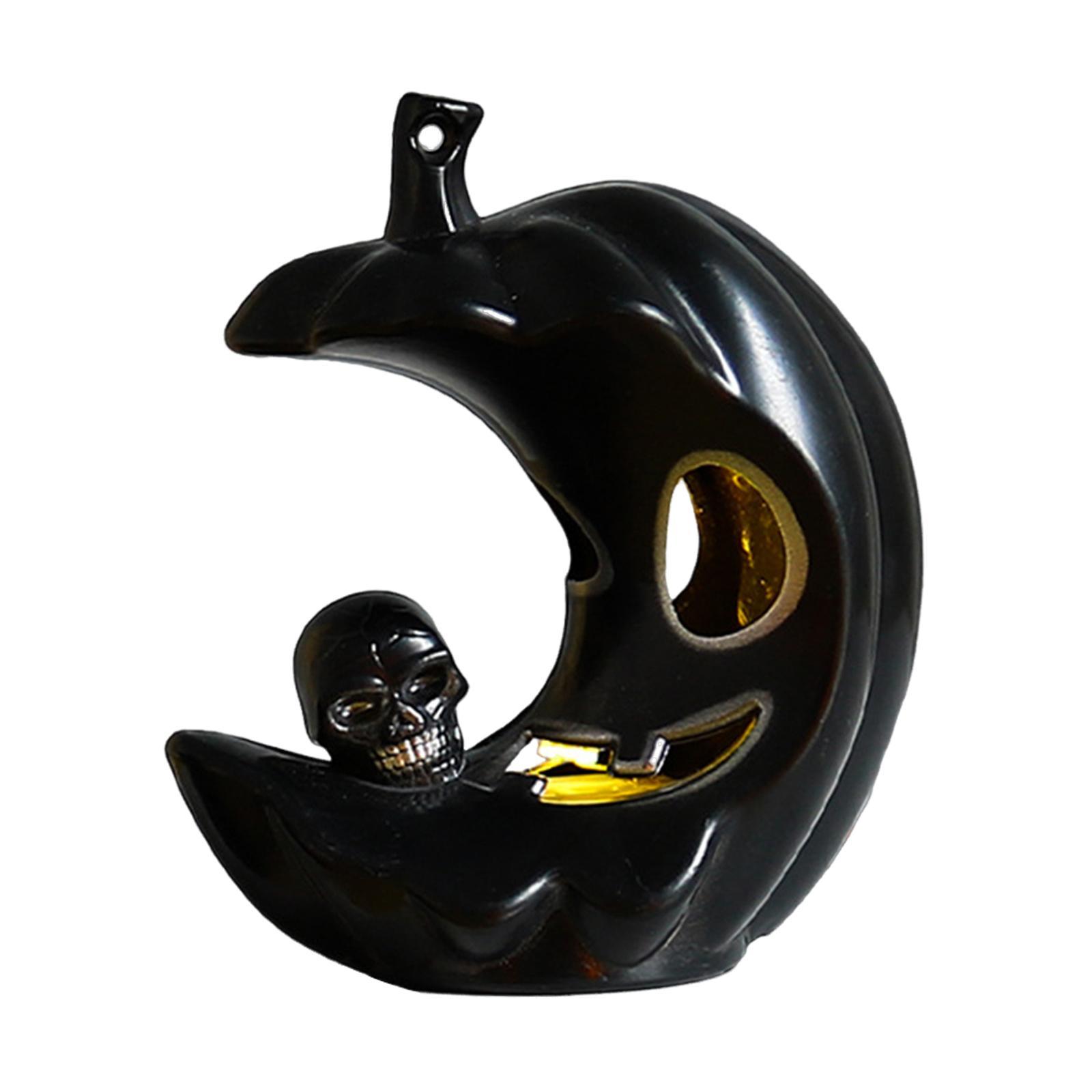 Halloween Moon Pumpkin Light Candle Light for Party Favor Dining Room