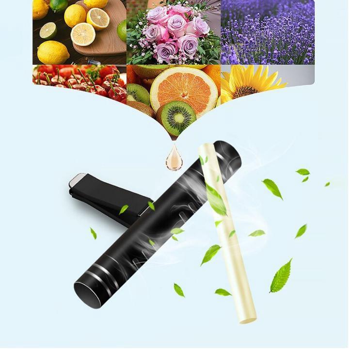 ️️ Sáp Thơm Kẹp Cửa Gió Điều Hòa Xe Hơi,Nước Hoa Kẹp Cửa Gió Hợp Kim Nhôm tặng kèm