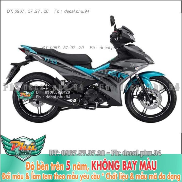 Tem rời Excter Xám xanh 150 Mẫu mới 2021