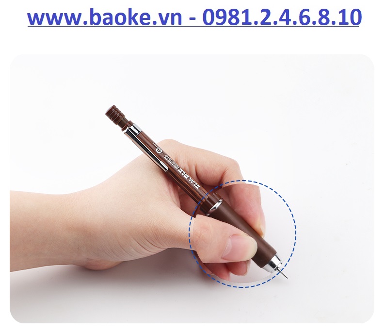 Bút chì kim vân gỗ có tẩy Baoke - ZD107