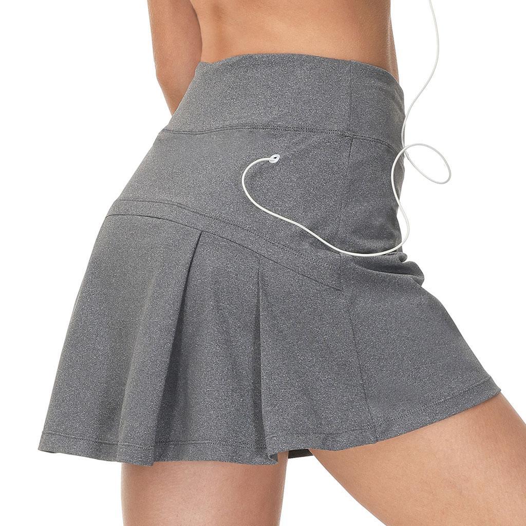 High Waist Pleated Tennis Skirt Skort Activewear for Yoga Golf Workout Light