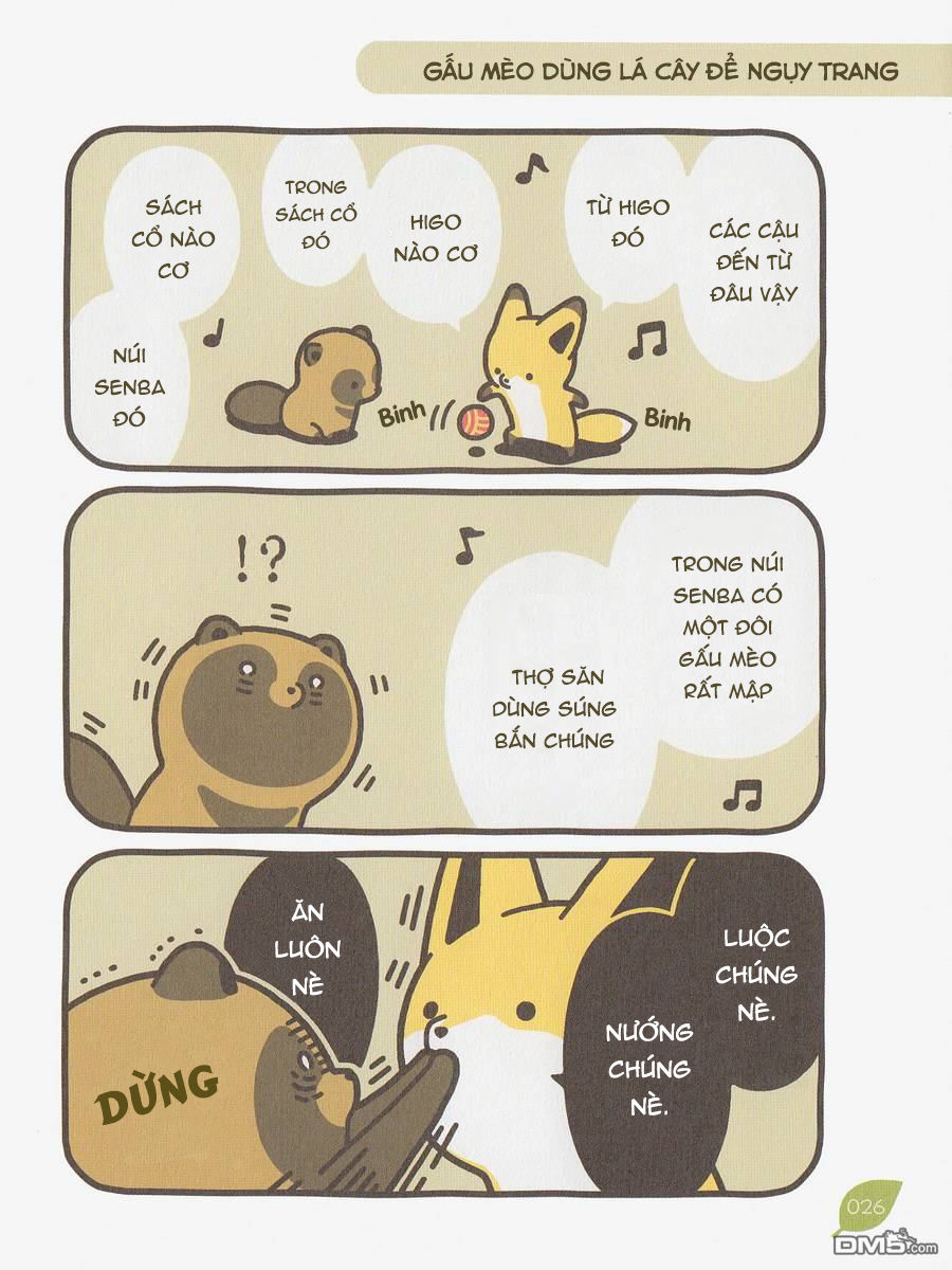 cáo và gấu mèo chapter 3 2