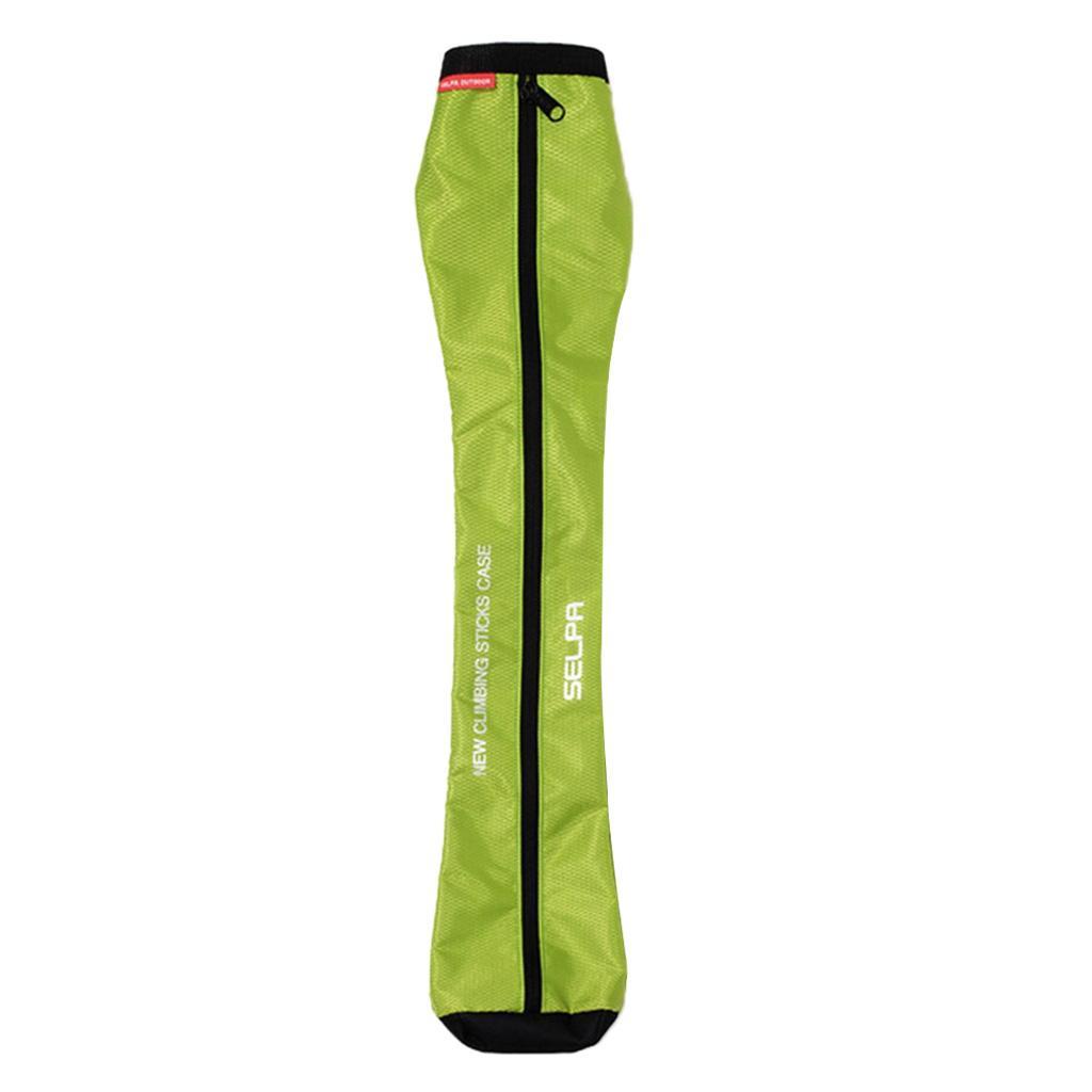 2pcs Waterproof Hiking Stick Trekking Walking Pole Storage Case