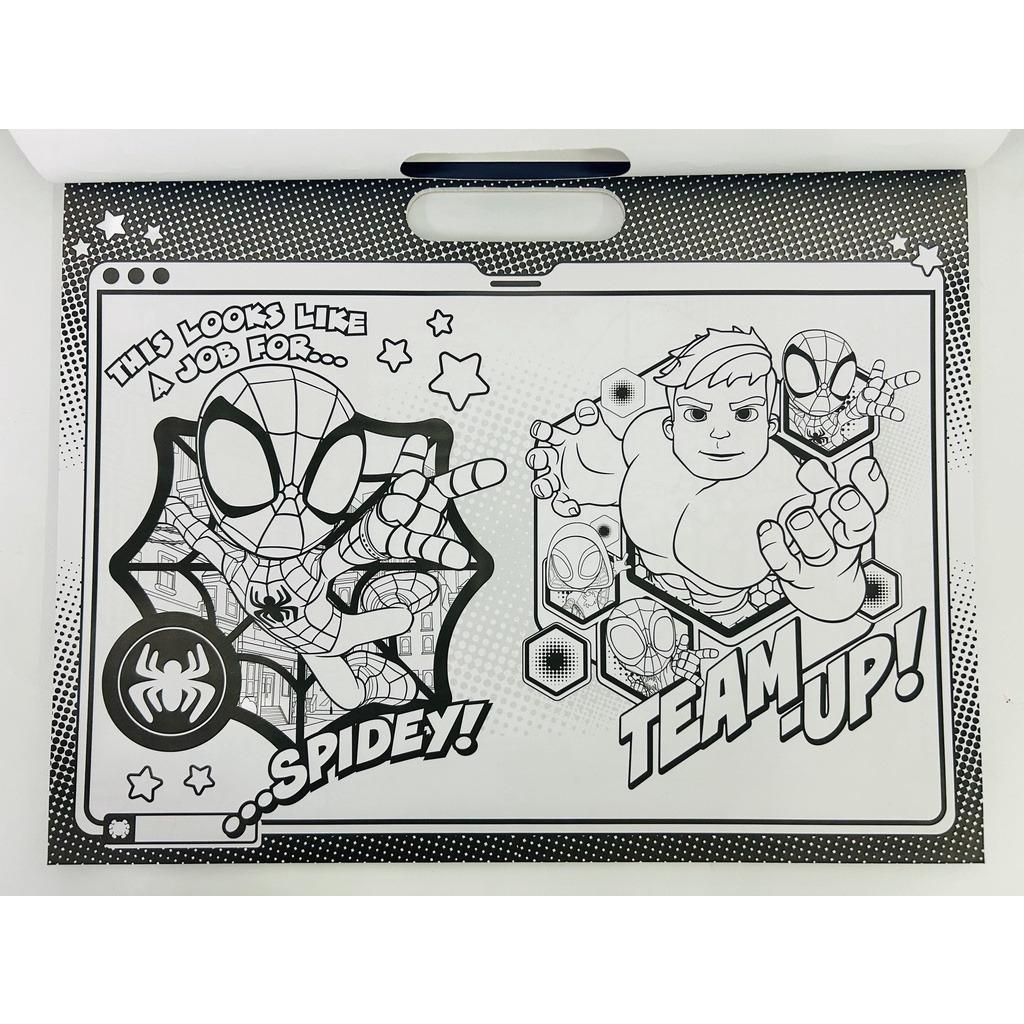 Sách ngoại văn: Spidey And His Amazing Friends - Giant Activity Pad - Glow Webs Glow!