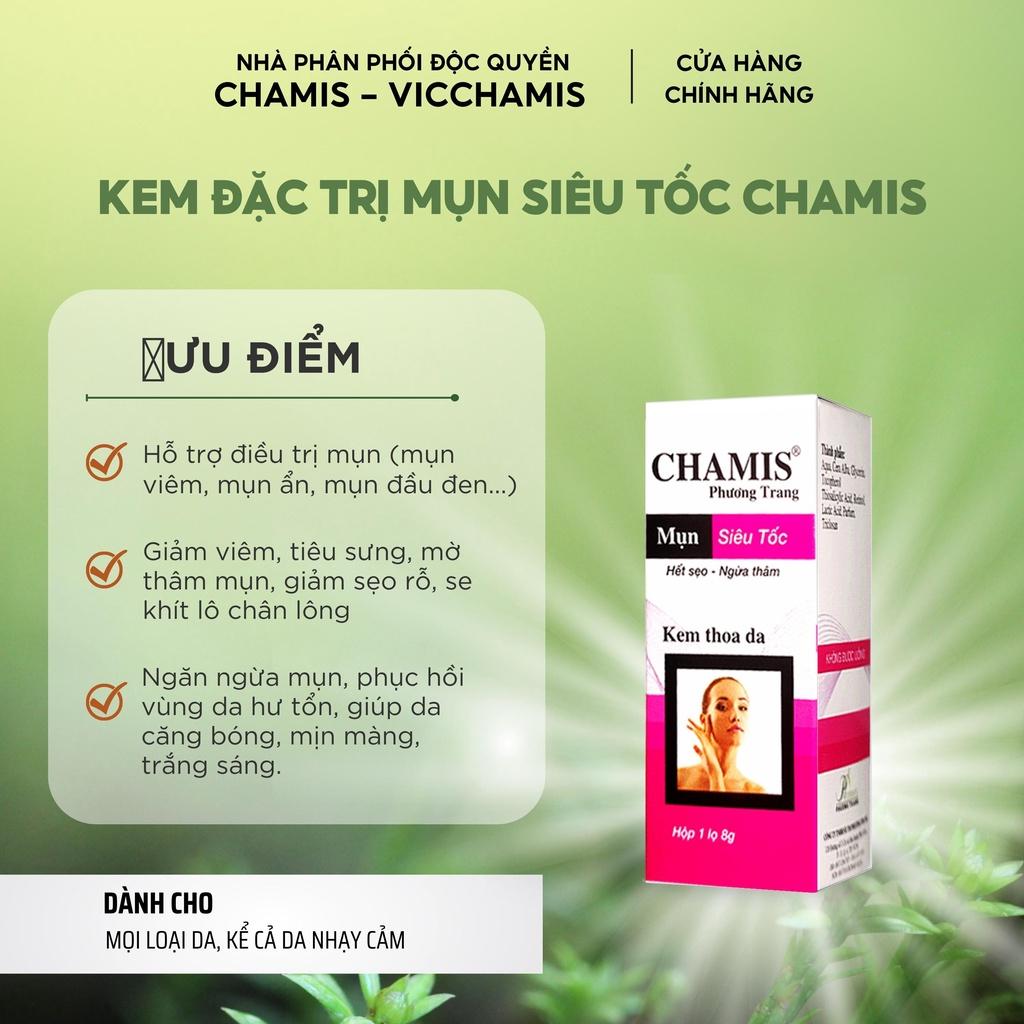 Kem mờ giảm mụn thâm siêu tốc CHAMIS