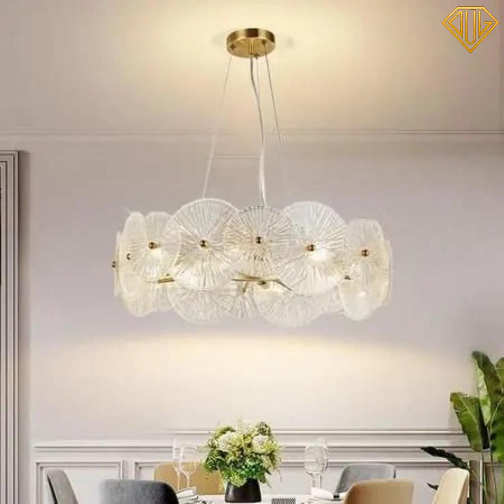 Đèn thả phale LUXURY cao cấp D80CM, Đèn thả Decor trang trí phòng khách, phòng ngủ SANG TRỌNG DVLL