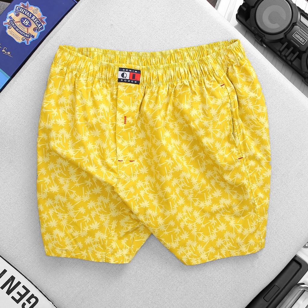 Quần short đùi mặc ngủ, mặc nhà CRT 04 có túi tiện lợi, nhiều họa tiết