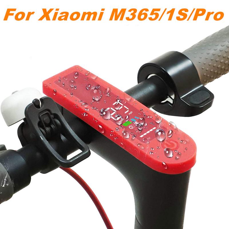 1PC Bảo vệ bảo vệ silicon không thấm nước Hiển thị màn hình Board Board Board Bảo vệ bảng điều khiển cho Xiaomi M365 Pro 1s Traffer điện Color: Pink