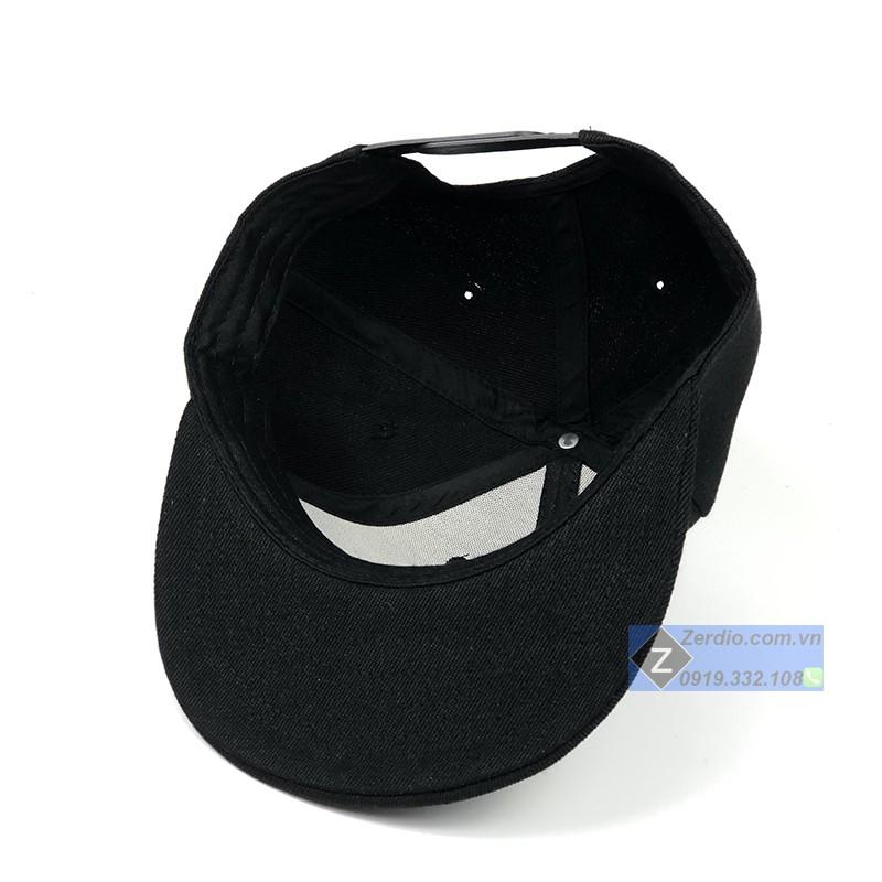 Mũ nam nữ trơn Snapback Classic đen, đỏ, xám đẹp, phong cách hiphop tối giản