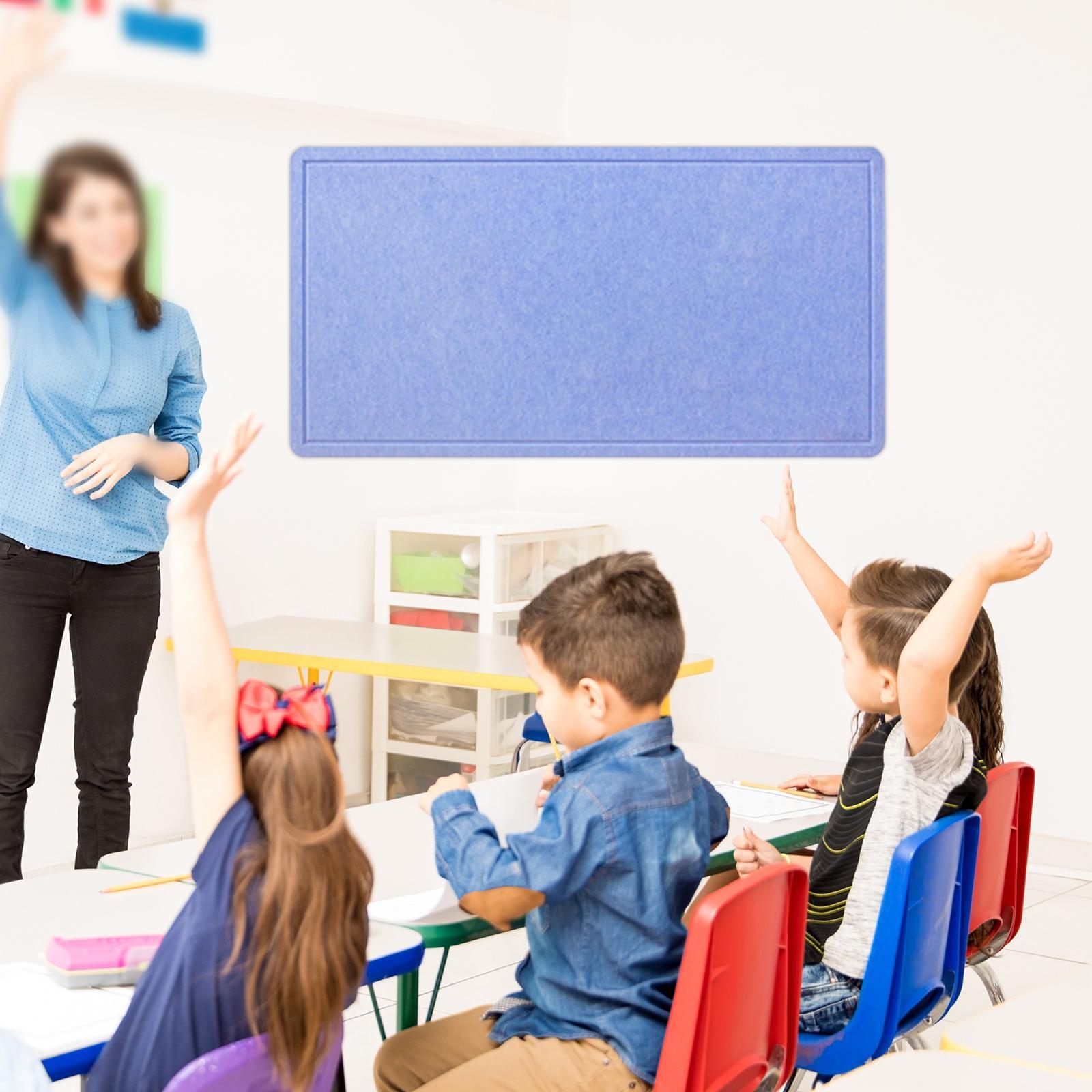 Bulletin Board Felt Board Preschool Pictures Cards Durable Keepsakes Reminders Memo Board Message Board for Home Office Shop Study Room Dorm