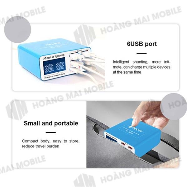 Sạc báo dòng RELIFE RL-304P hỗ trợ sạc nhanh, sạc không dây
