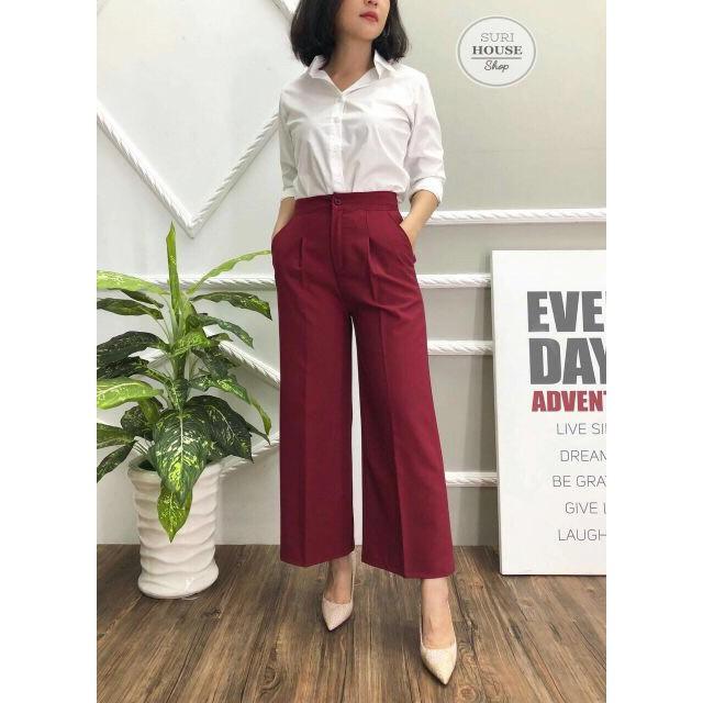 Quần tây ống rộng Culottes OR12