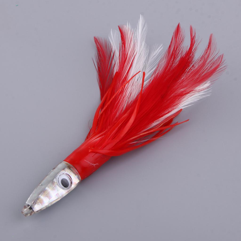 2pcs 14cm Octopus Squid Skirt Lure Bait Saltwater Soft Fishing Lures