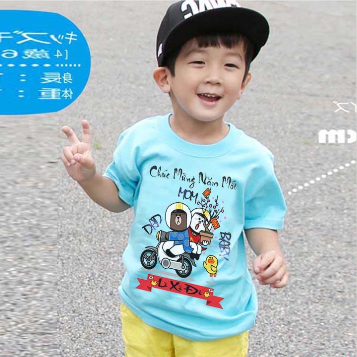 Áo thun bé trai, bé gái TẾT siêu độc | Áo Phông Tết