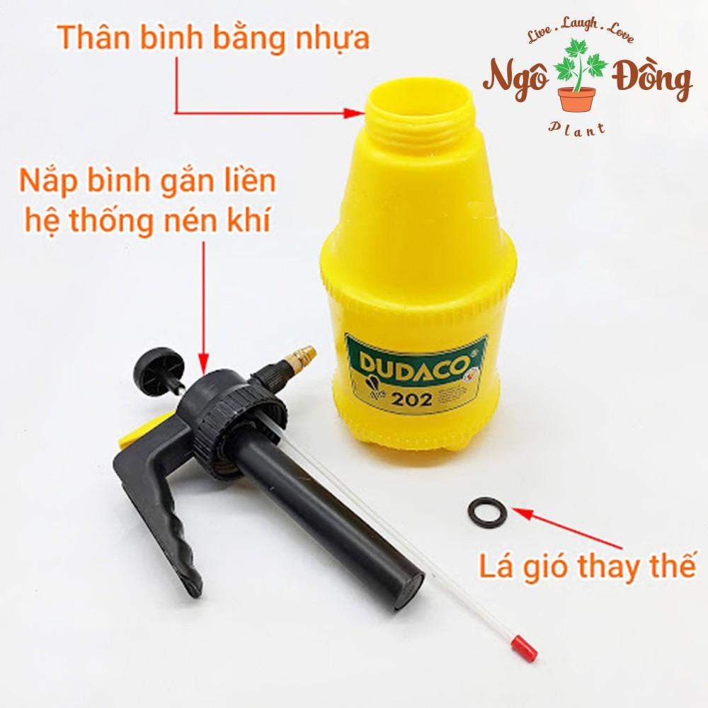2 Bình Xịt Nước Phun Sương Tưới Cây Kiểng 2 Lít Dudaco Nhựa Cao Cấp Vật Tư Dụng Cụ Làm Vườn