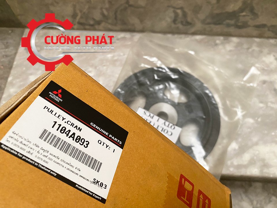 Puly đầu trục cơ Mitsubishi Attrage, Mirage 1104A093