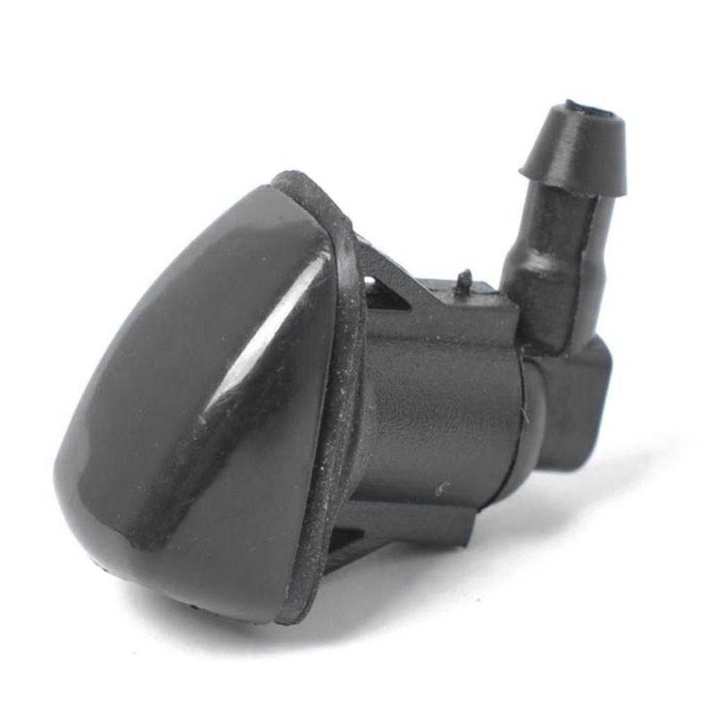 2x Black Windshield Wiper Water Spray Jet Washer Nozzles for Toyota Sienna