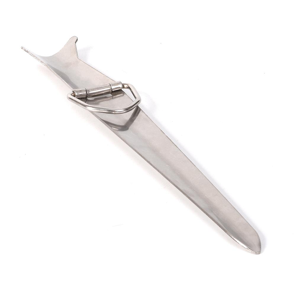 Cần câu cá gấp bằng thép không gỉ 12 inch