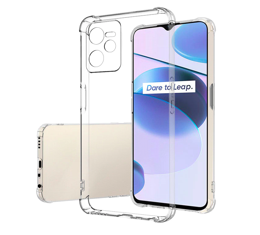 Ốp lưng dẻo trong chống sốc dành cho Realme C35 - Hàng nhập khẩu