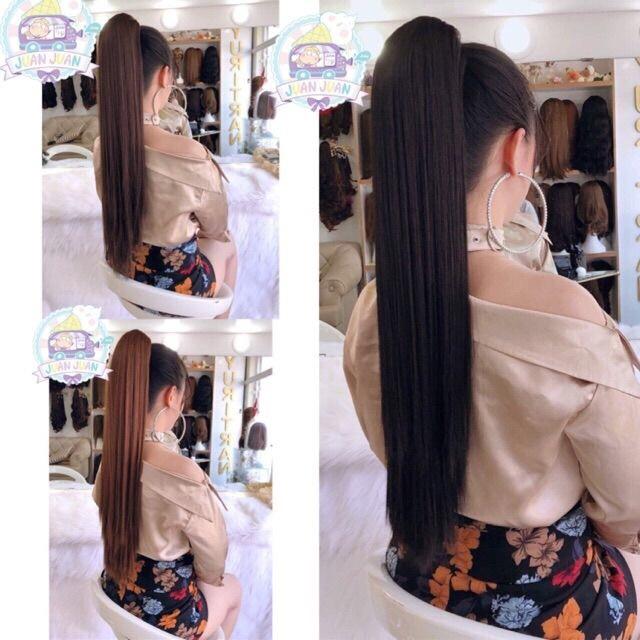 Tóc giả ngoạm thẳng cao cấp