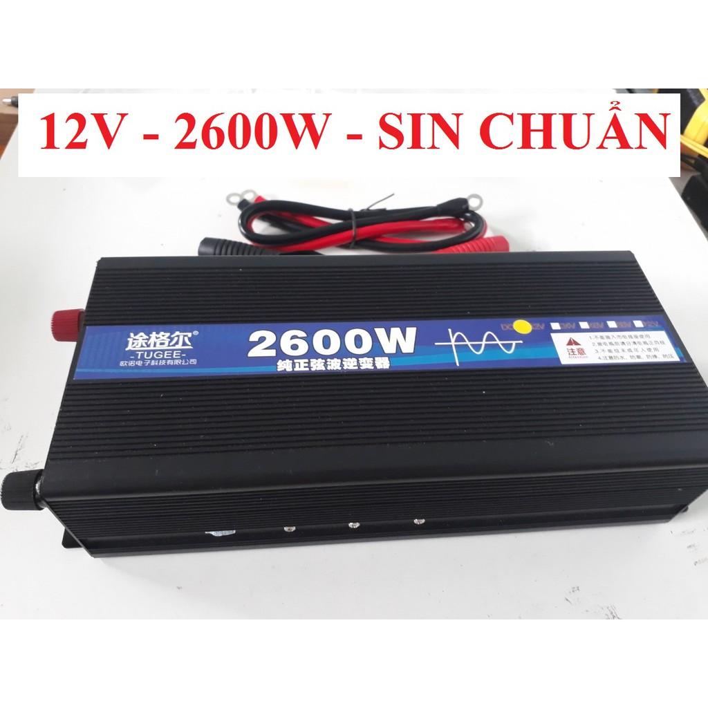 Bộ kich điện 12V/24V 2600W sin chuẩn - Kich 12V/24V 2600W