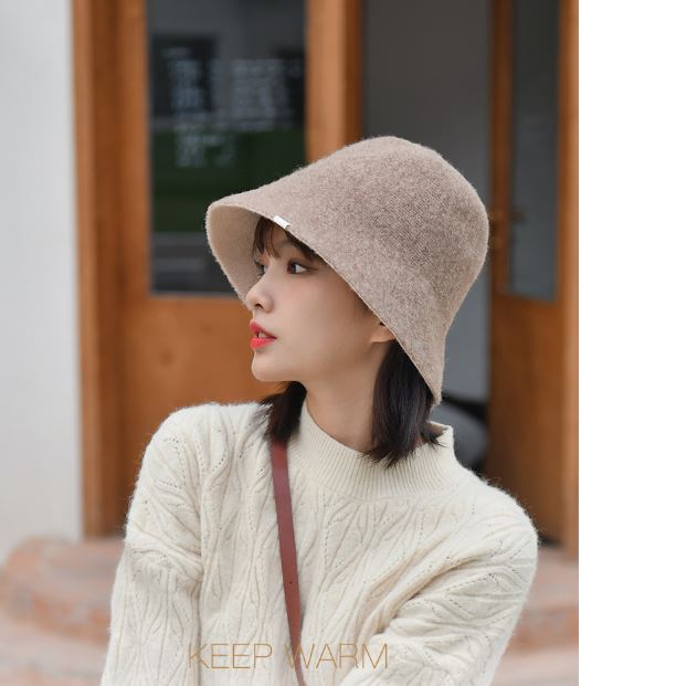 Mũ len lông cừu cho nữ nón giữ nhiệt mùa đông