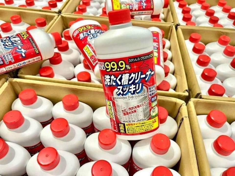 Nước tẩy lồng giặt Nhật Bản chai 550g