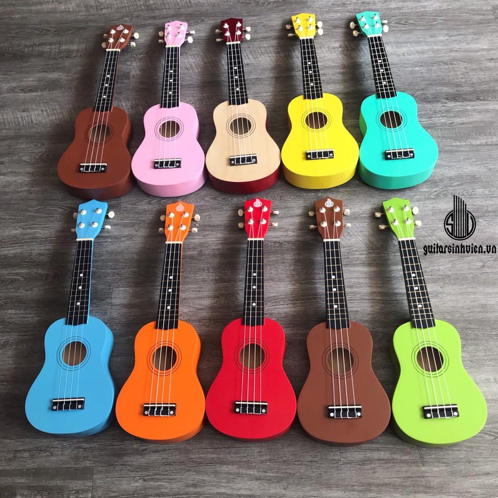 Đàn ukulele tặng 4 phụ kiện - Đàn dễ tập cho người bắt đầu