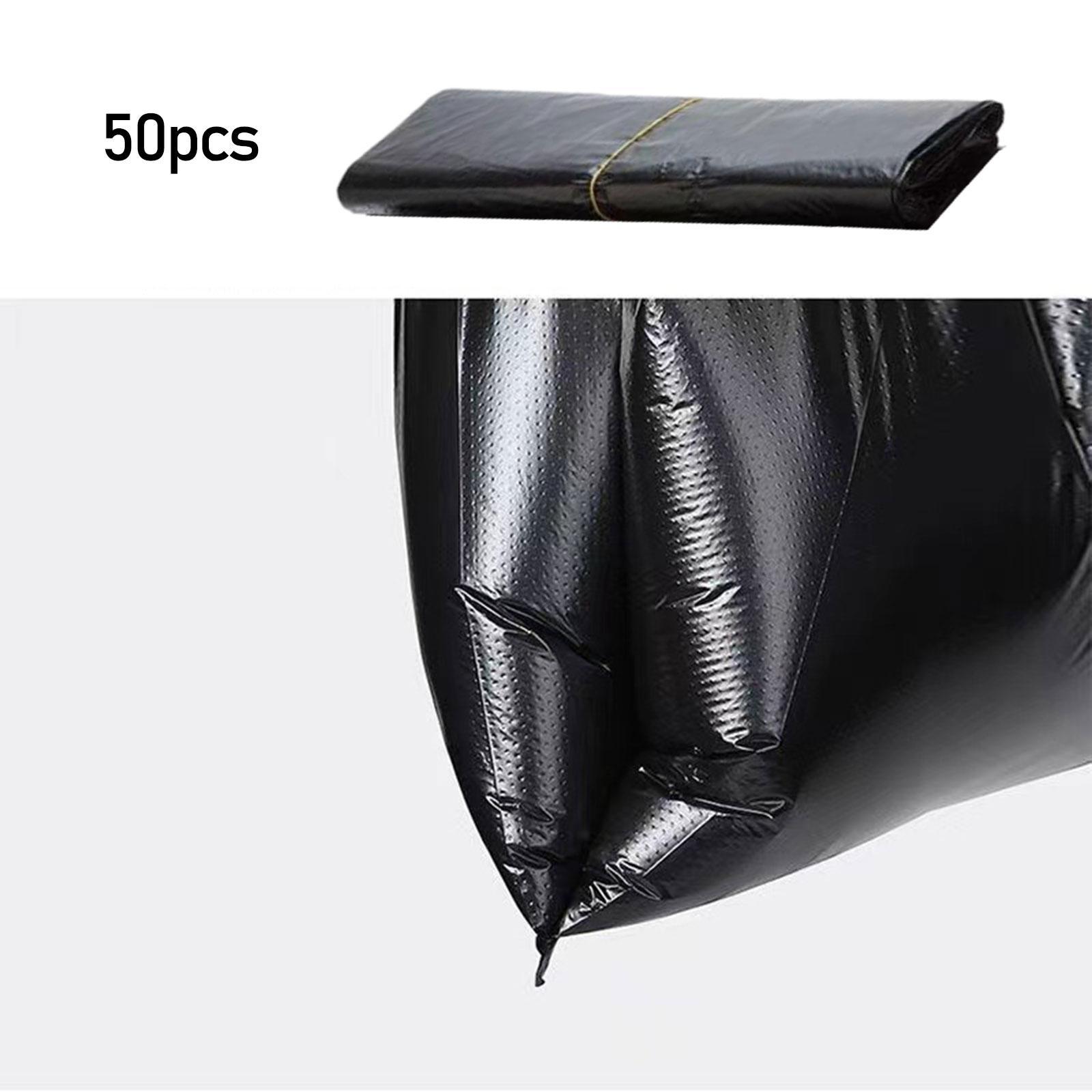 50Pcs Trash Bags Wastebasket Bags Leakproof for Bedroom