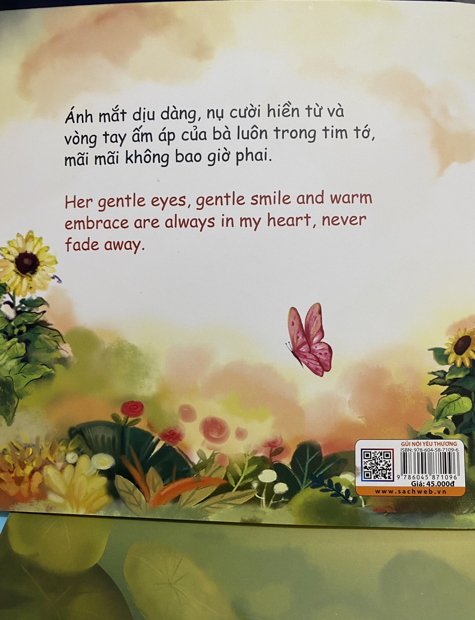GỬI NỘI YÊU THƯƠNG - To my loving grandma - Sách song ngữ