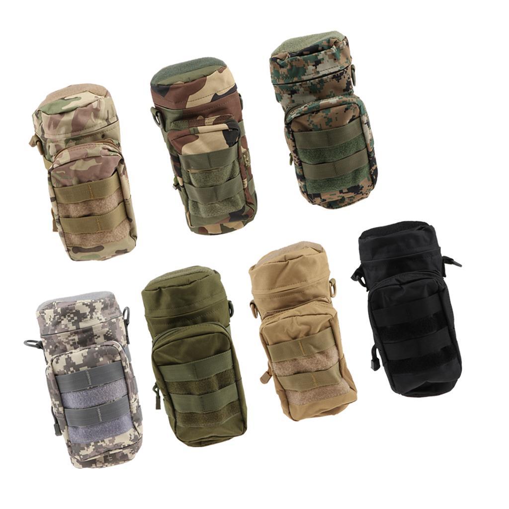 Nylon Outdoor Molle Water Bottle Pouch Holder Carrier Bag