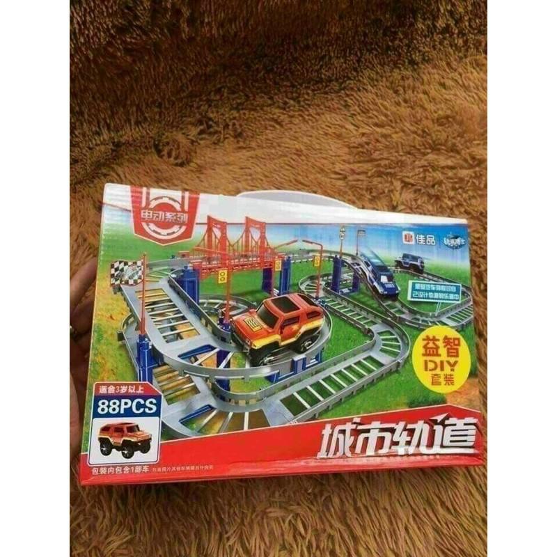 TÀU LƯỢN 88 CHI TIẾT CÓ KÈM Ô TÔ