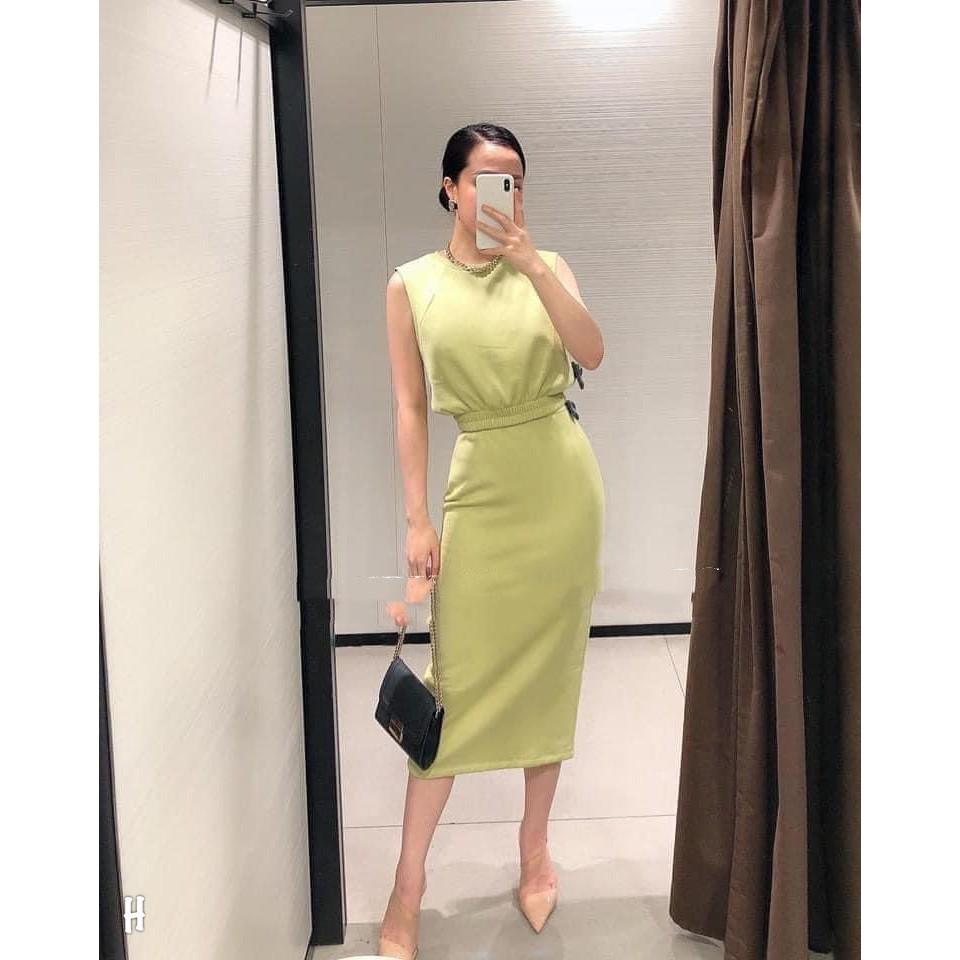 SET ÁO COTTON SÁT NÁCH+ CHÂN VÁY ÔM 3 MÀU CHO NỮ