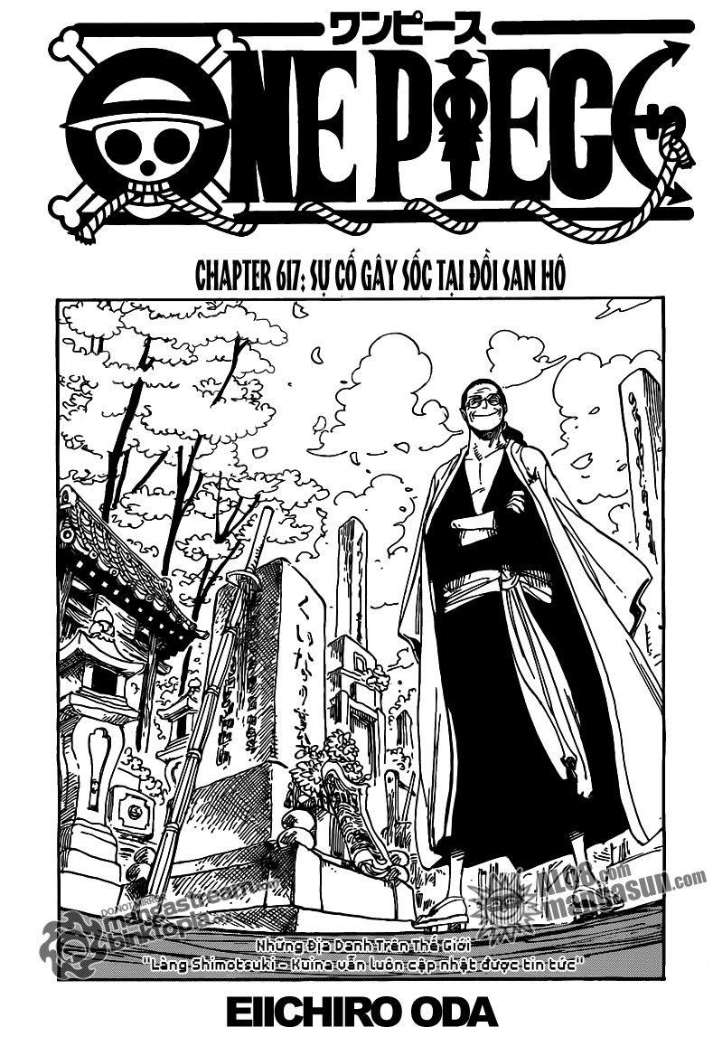 đảo hải tặc - one piece chapter 617 1