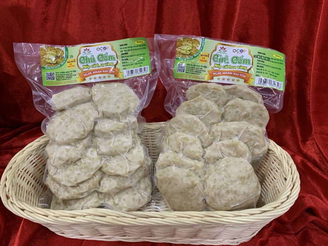 Chả cốm nếp cái hoa vàng 500g
