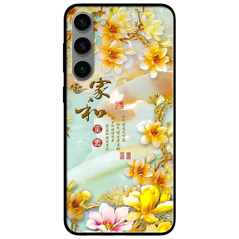 Ốp lưng dành cho Samsung S23 - S23 Plus - S23 Ultra - A34 5G - A54 5G mẫu Chữ Hoa Vàng