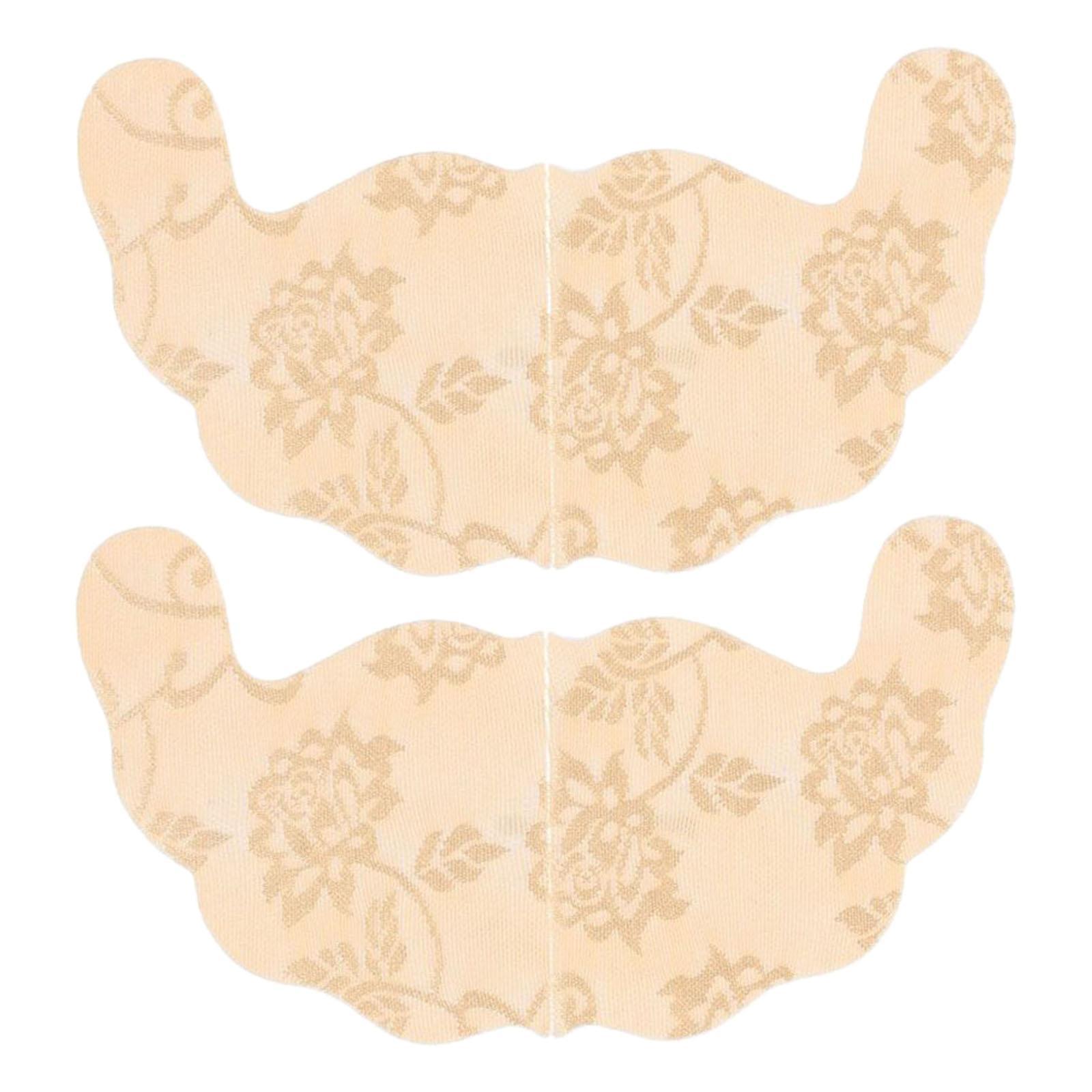 Disposable Chest Stickers Backless U Shape Lace for Daily Wear