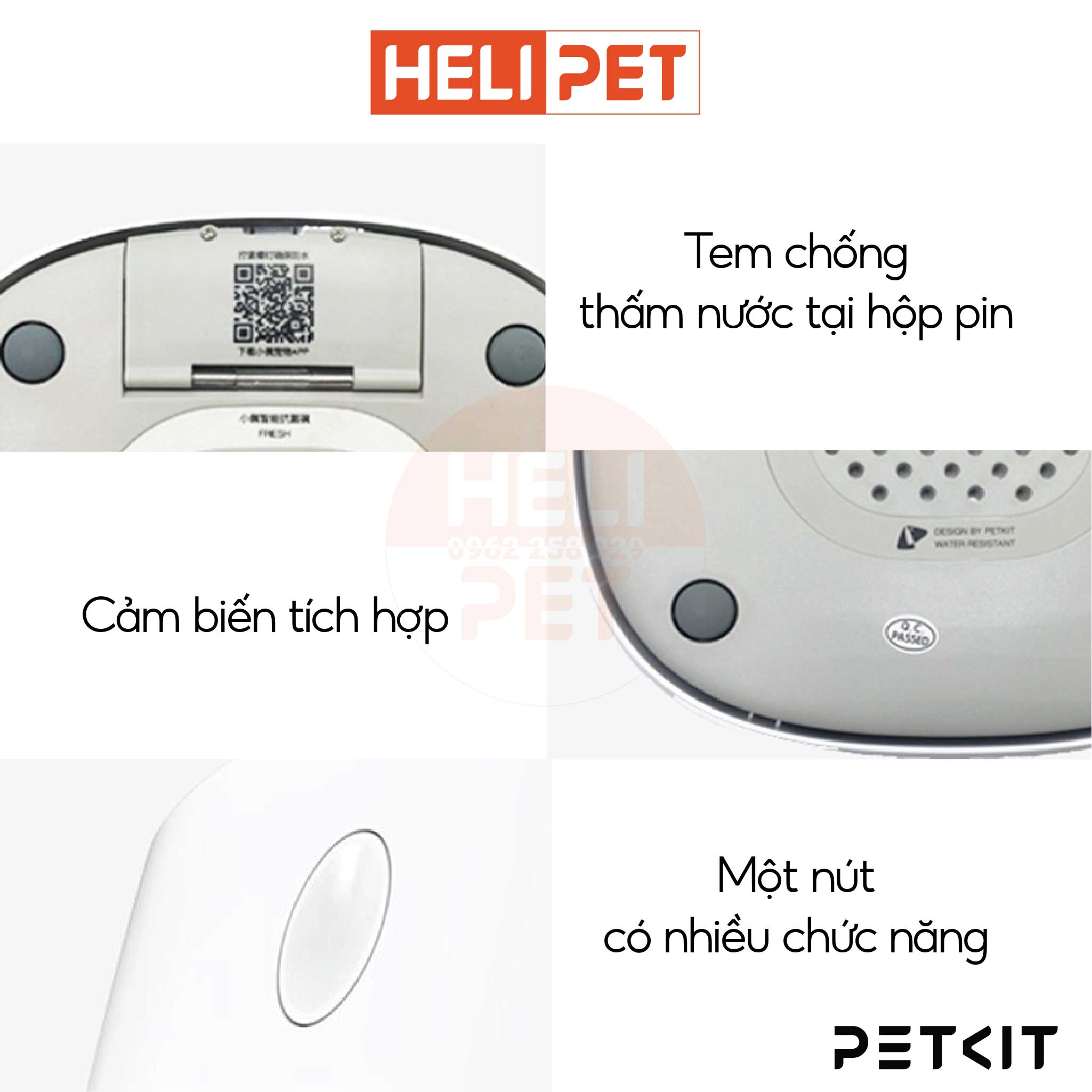 Bát Ăn Thông Minh, Chén Ăn Định Lượng, Cân Thức Ăn Cao Cấp, Kháng Khuẩn PETKIT - HeLiPet