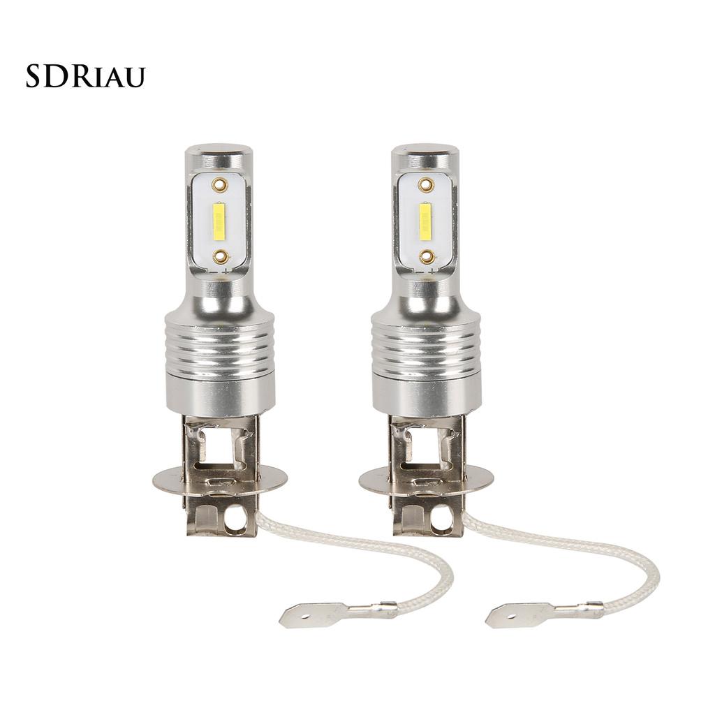 2 Bóng Đèn Pha H3 30w Ip67 Siêu Sáng Cho Xe Hơi