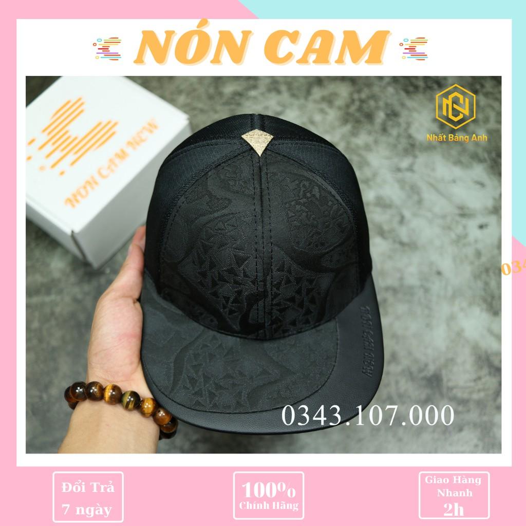 Nón Snapback, Mũ lưỡi trai Nón Cam họa tiết 2021