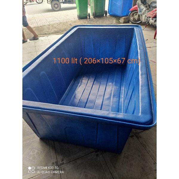 Thùng chữ nhật nuôi cá cao cấp ( 2000 lít,1100 lít,1000 lít,750 lít,500 lít,300 lít