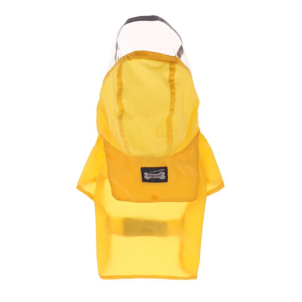 Dog Pet Waterproof Reflective Raincoat Keep pets