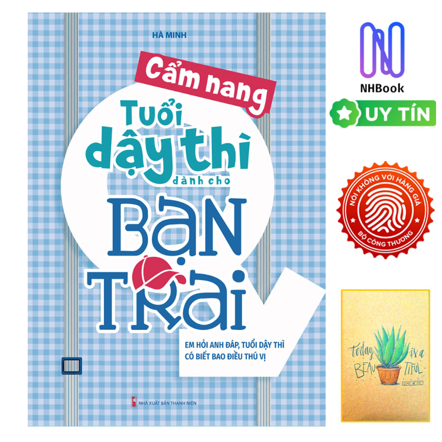 Sách - Cẩm nang tuổi dậy thì dành cho bạn trai