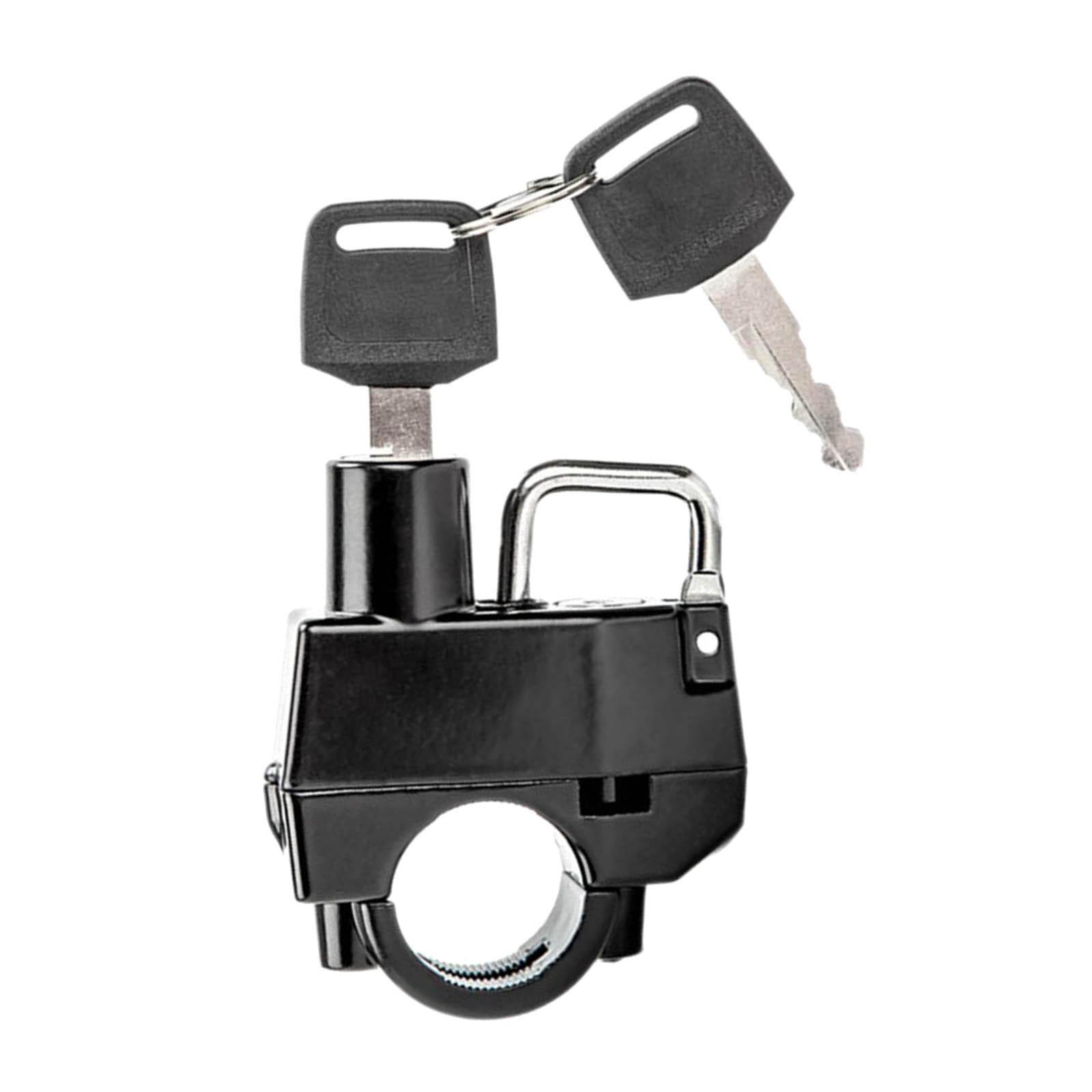 Motorcycle  Lock Anti  Fits for 22mm-25mm Handlebars Motorbike