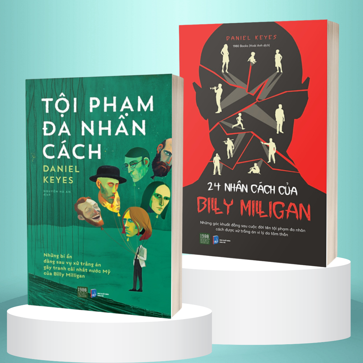 Combo 2 cuốn Tội Phạm Đa Nhân Cách + 24 Nhân Cách Của Billy Milligan